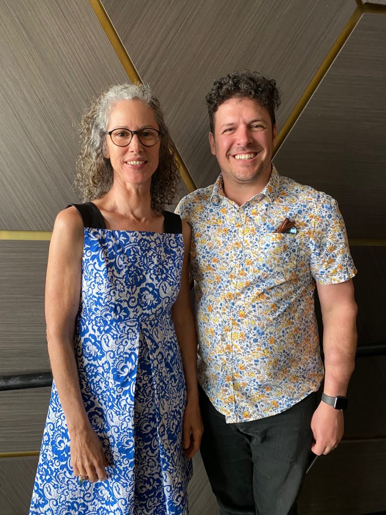 Helen Pynor and Jimmy Breen. Photograph Jenn Brazier.