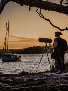 Images: Leah Barclay, River Listening Synapse Feature, 2014