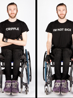 Daniel Savage, Daniel – Quadraplegic / Will you ever get better? 2014 No offense, but… 1-16 (of 18), Inkjet prints, 50 x 70cm
