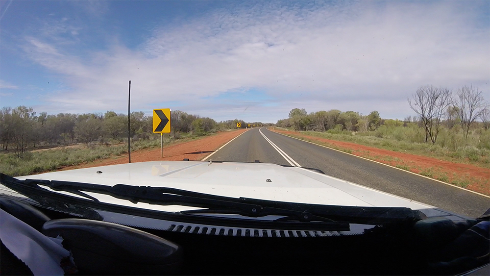 Brad Darkson, Narungga people, South Australia. old light (refraction), 2017, HD video still frame, 60 seconds. Photo courtesy the artist.