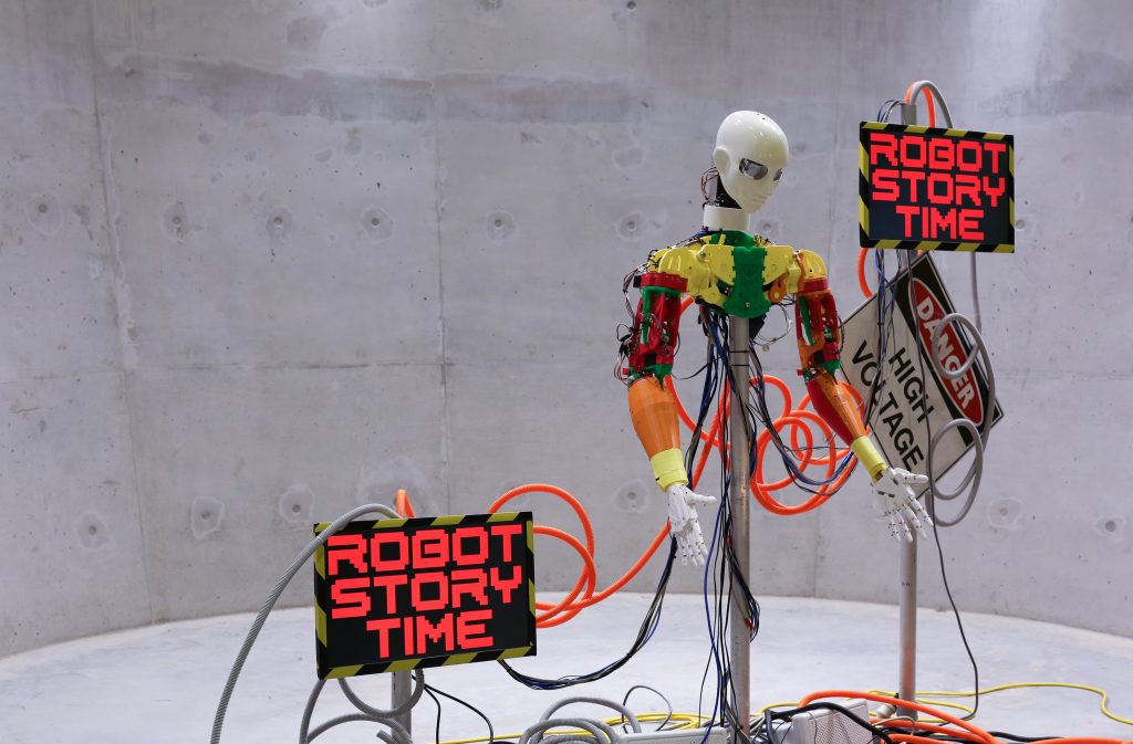 2970° The Boiling Point Practising Democracy, 2012015 Robot Story Time Cake Industries. Image Art Work Agency.