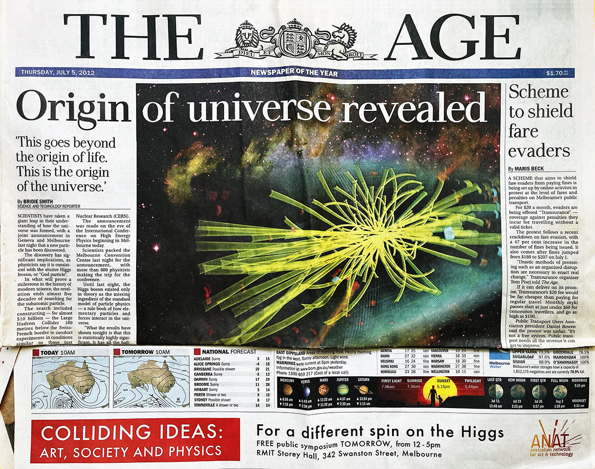 The Age front cover 5 July 2012